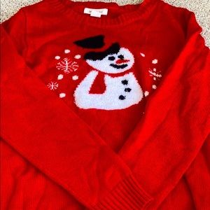 Snowman sweater
